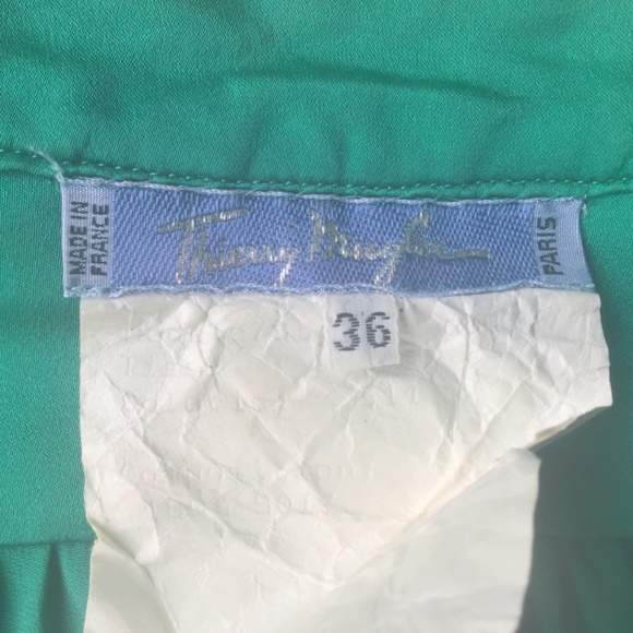 Vintage Thierry Mugler silk Blouse - Picture 9 of 9